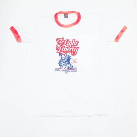 Vintage Ringer T-Shirt "America's Freedom Festival"