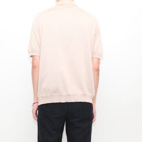 Euro Vintage Knit Polo Shirt