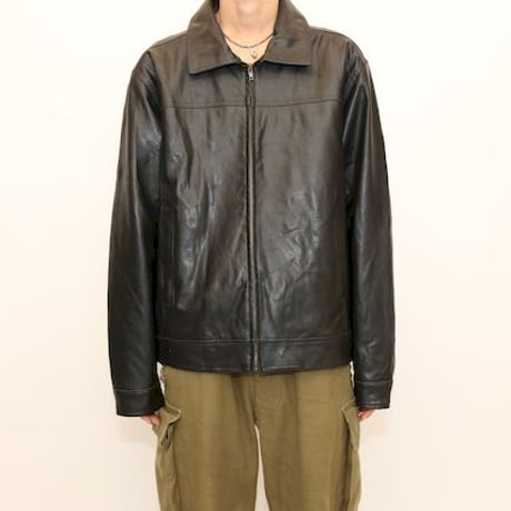 ARIZONA JEAN CO. PVC Leather Jacket