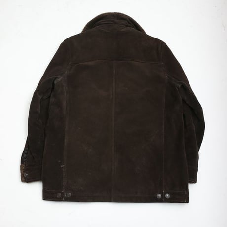 Old Gap Suede Boa Jacket
