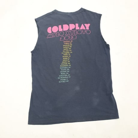 Coldplay Sleeveless T-Shirt