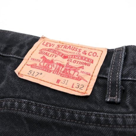 Levis 517 Black Denim Pants