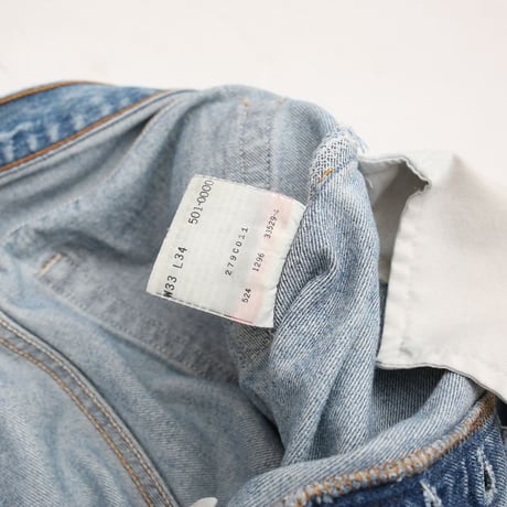 90s Levi's 501 Damage Denim Pants MADE IN USA