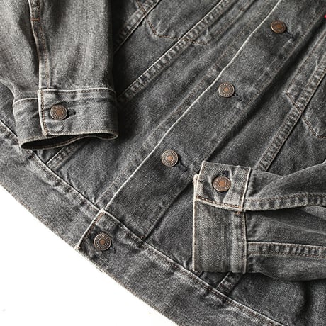 Levis Black  Denim Trucker Jacket