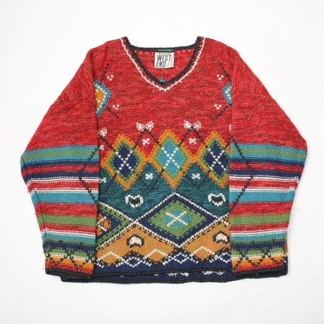 Vintage Hand Knit Sweater