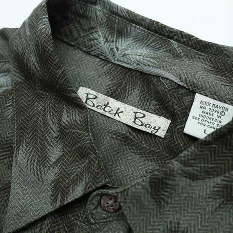 レーヨン ハワイアンシャツ Rayon S/S Shirt