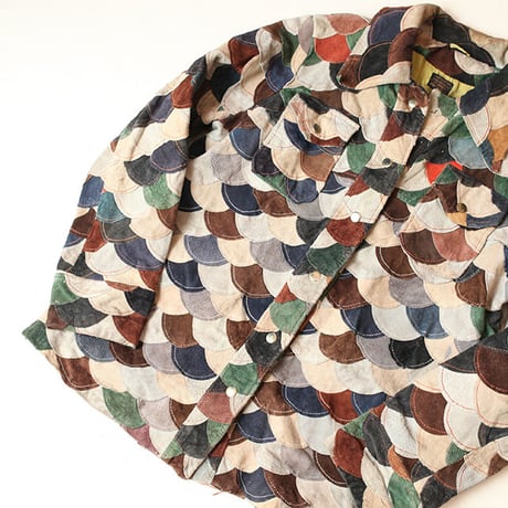 Patchwork Leather Jacket