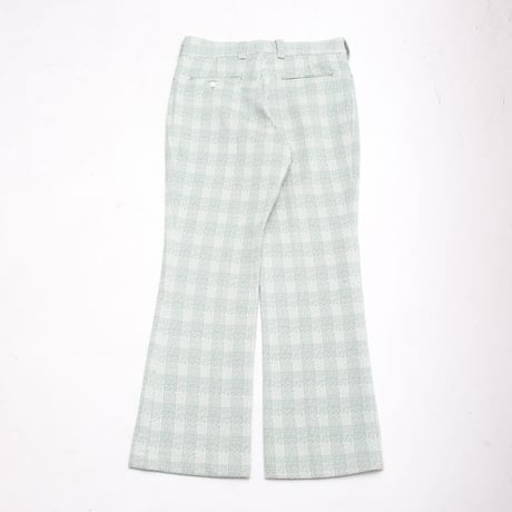 70's Plaid Flared Pants