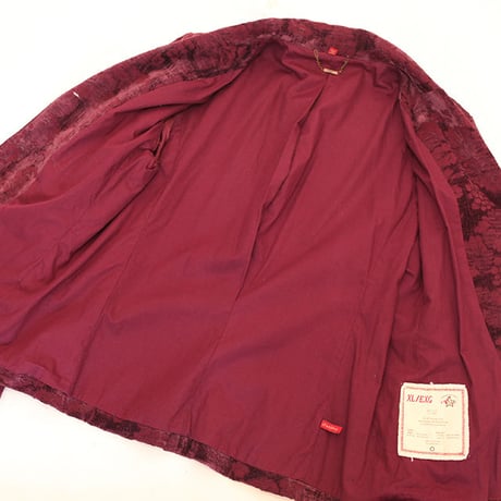 Vintage Emboss Velour Jacket