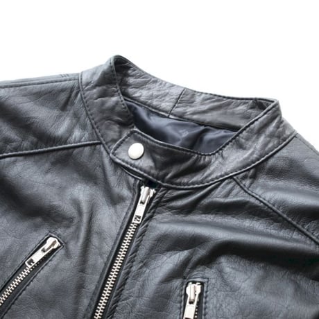 Vintage Black Leather Jacket