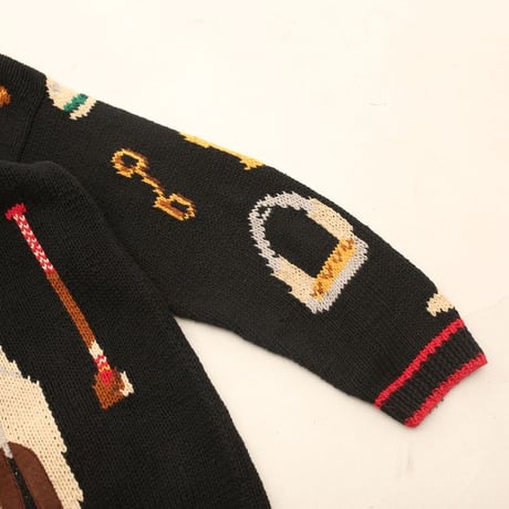 The Eagle's Eyes Hand Knitting Cardigan