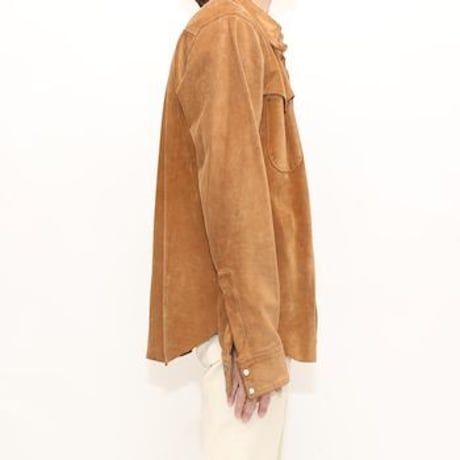 Suede Leather Western Shirt