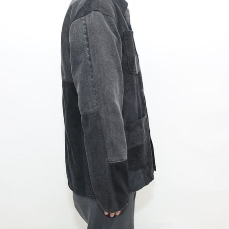 Carhartt Patchwork Remake Black Denim Jacket