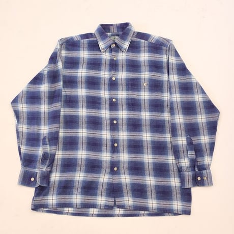 Ombre Check Flannel Shirt