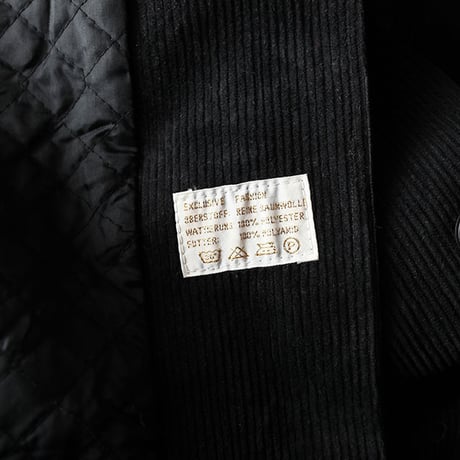 Euro Vintage Corduroy Long Coat