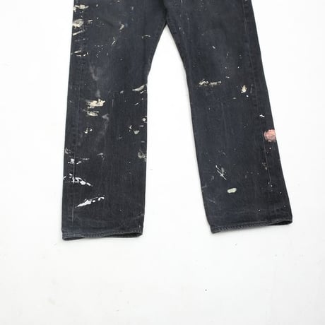 Levi's 501 Black Denim Pants