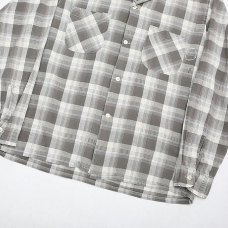 60s Open Collar L/S Shirt