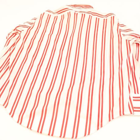 70's Arrow Striped Polyester L/S Shirt