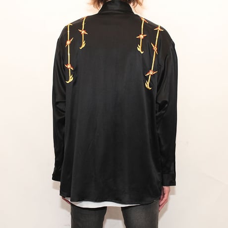 Embroidery Silk Shirt