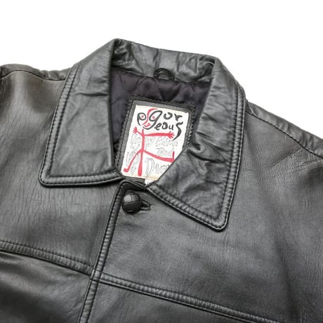 Black Leather Coat