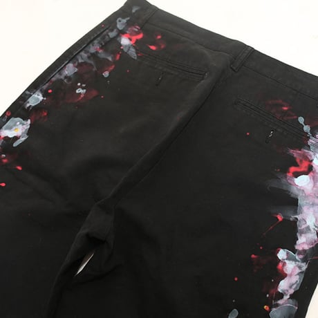 Mix Colors Painted Pants