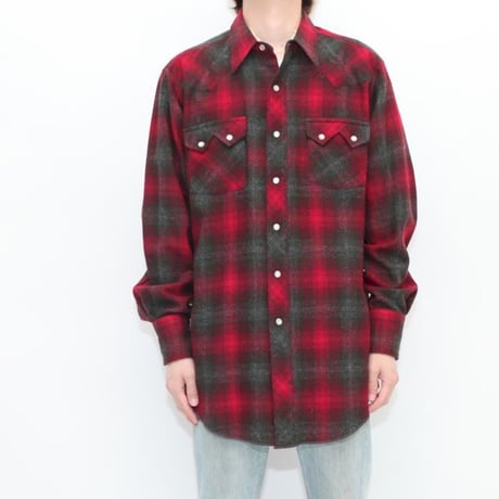 H BAR C Wool Western Shirt