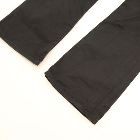 Lee Black Denim Flared Pants