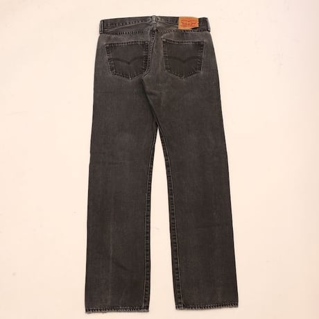 Levi's 501 Black Denim Pants