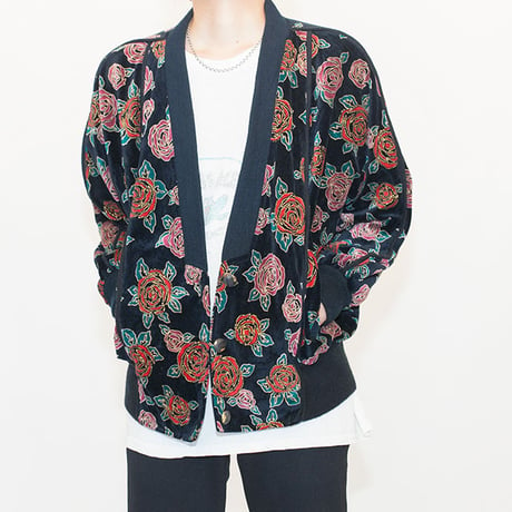 Velvet Rose Cardigan