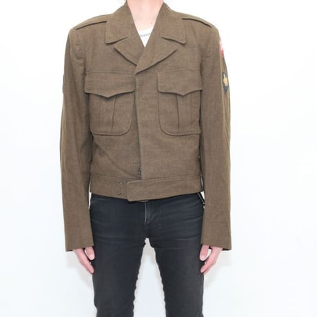 Vintage Us Army Wool Ike Jacket
