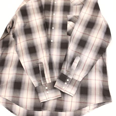 ELY Ombre Checked Western L/S Shirt