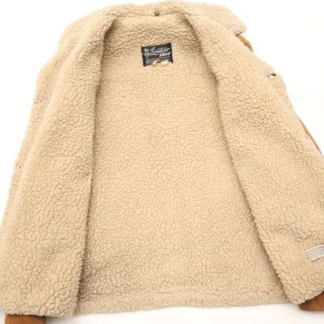 Suede Leather Shearing Coat