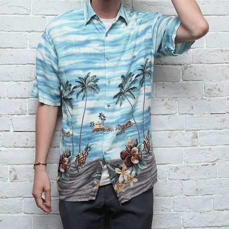 レーヨン ハワイアンシャツ Rayon S/S Shirt