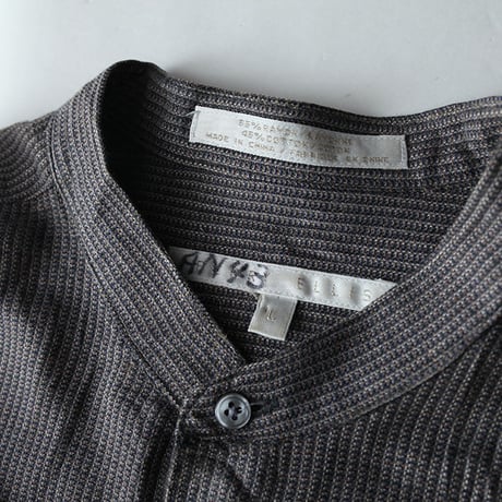 Rayon No collar L/S Shirt