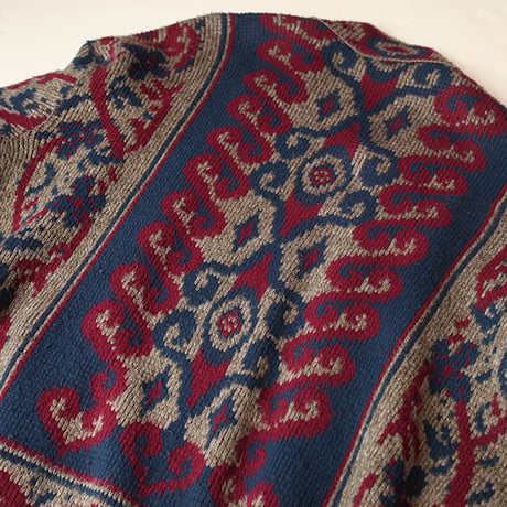 Half Coat Wool Cardigan
