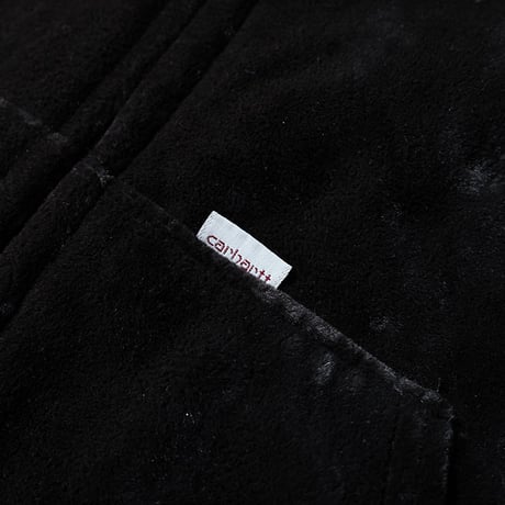 カーハート ベロアパーカー ブラック Carhartt Velvet Hoodie