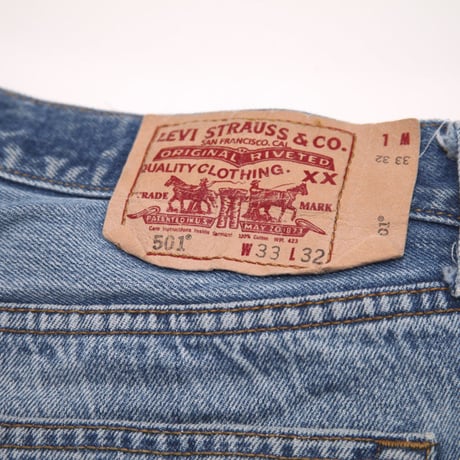 リーバイス ダメージ501 Levis Denim Pants