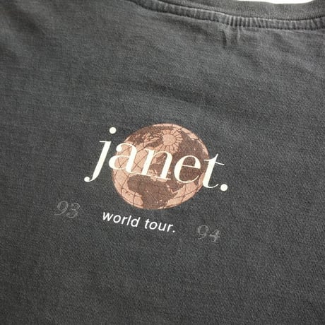 90's Janet Jackson "World Tour 93-94" T-Shirt