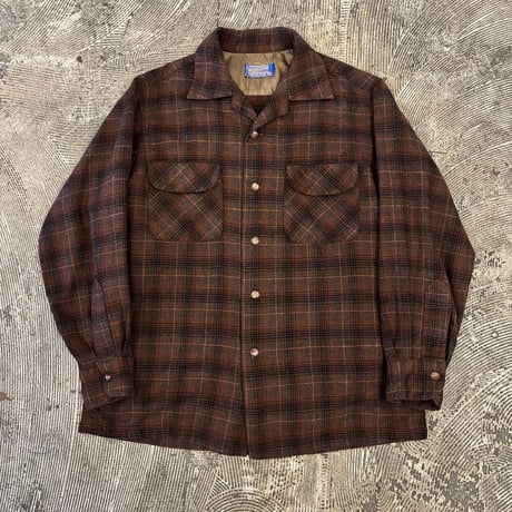 60s Pendleton Plaid Loop Shirt