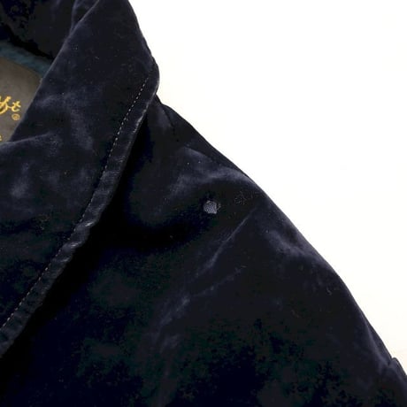 70's  Velour Boa Jacket Made In USA