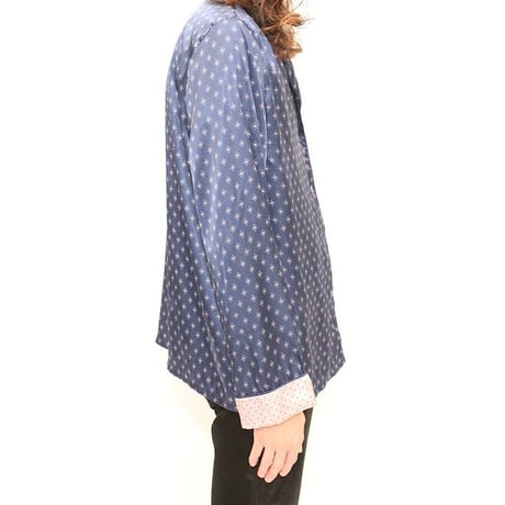 Fine Pattern Pajama Shirt