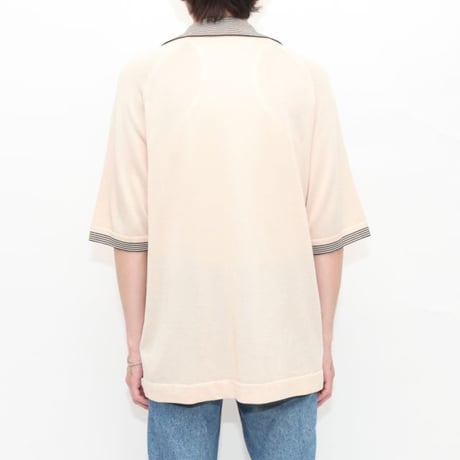 Vintage Knit Polo Shirt