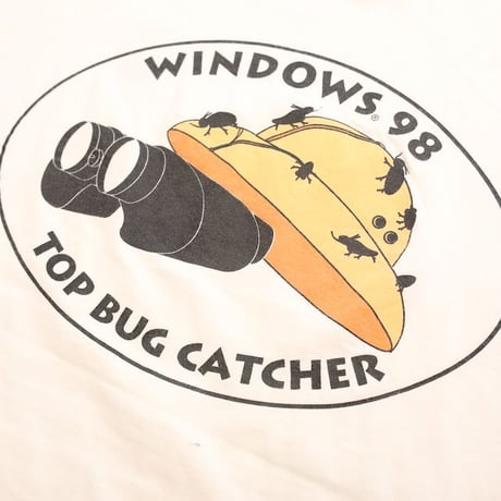 Microsoft Windows 98 "TOP BUG CATCHER" T-Shirt