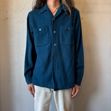 60s Pendleton Wool Plaid Shirt