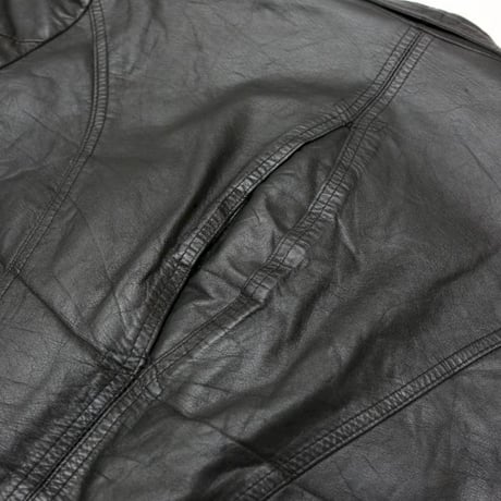 Vintage Single Leather Jacket