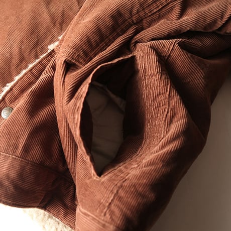 Corduroy Boa Jacket