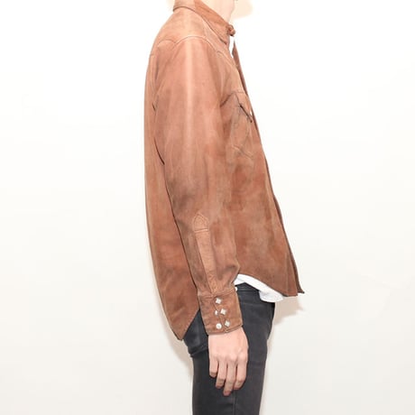 Steerhide Leather Western Shirt