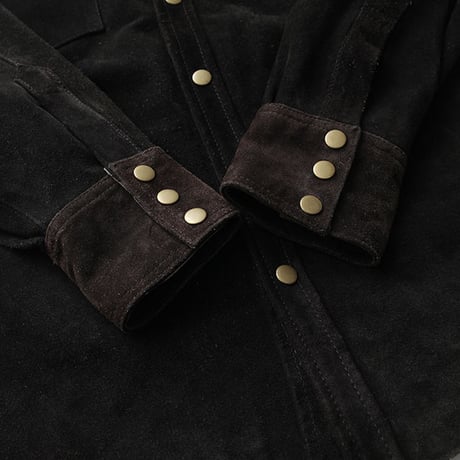 スウェード スナップジャケット Vintage Suede Jacket