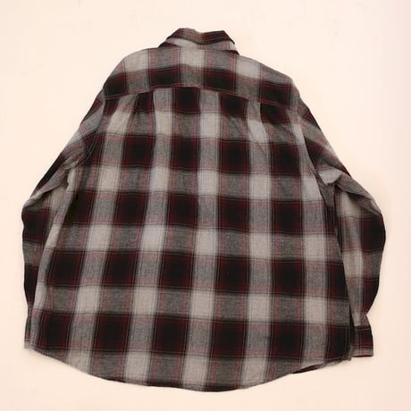 Ombre Check Flannel Shirt
