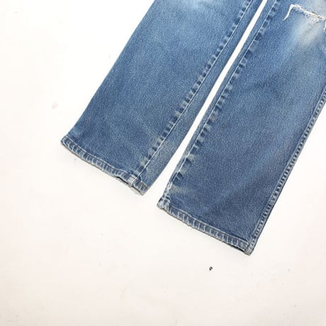 Wrangler 947STR Damaged Denim Pants